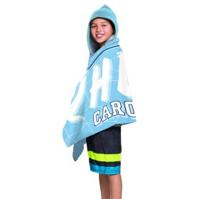 COL 606 UNC - North Carolina - Juvy Hooded Towel, 22"X51"