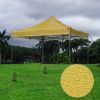 9.6x9.6ft EZ Canopy Gazebo Top Replacement Mineral Yellow