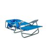 Backpack Steel Beach Chair - Blue