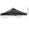 9.6x9.6ft EZ Canopy Gazebo Top Replacement/Black