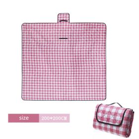 Picnic mat outdoor supplies moisture-proof mat tent mat grass mat picnic picnic cloth (Color: Red)