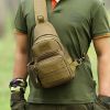 Military Tactical Shoulder Bag; Trekking Chest Sling Bag; Nylon Backpack For Hiking Outdoor Hunting Camping Fishing